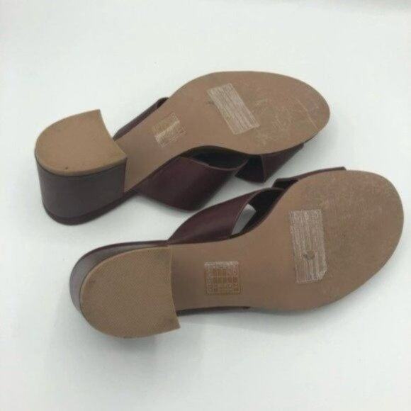 Forever 21 Womens Block Heel Sandals Sz 8 - Picture 5 of 10